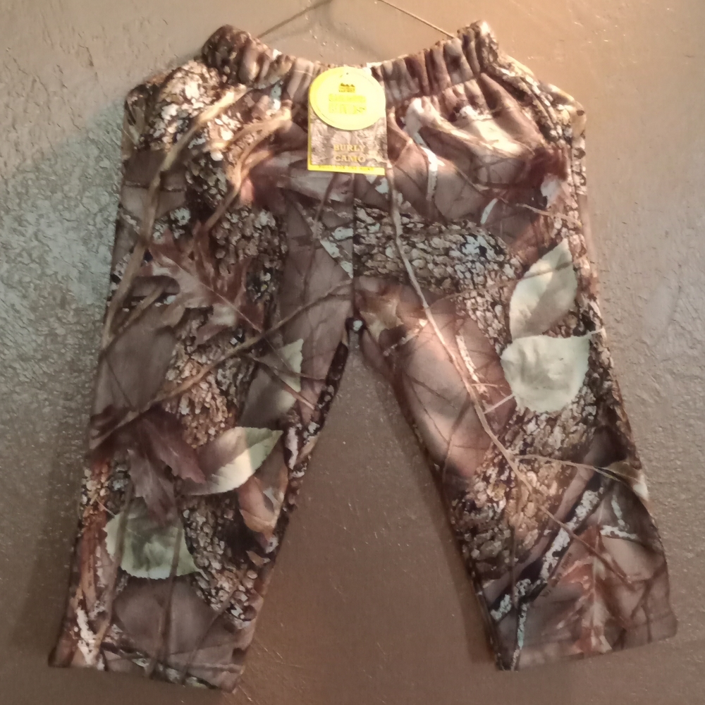 WFS Camo Kids Burly Camo Pants